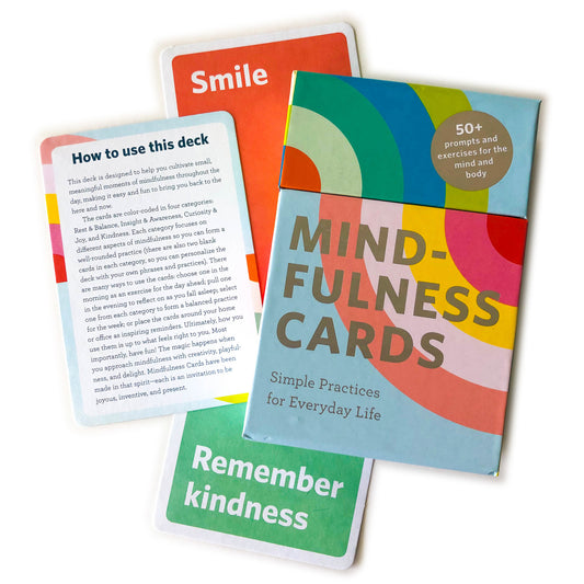 boxed cards - mindfulness by chronicle books