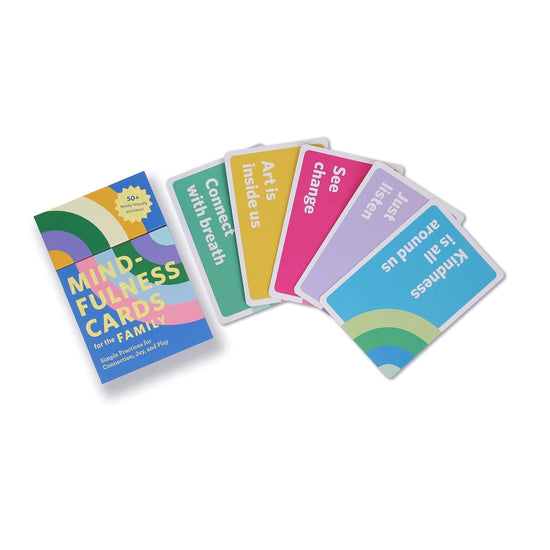 card set - mindfulness for the family by chronicle books