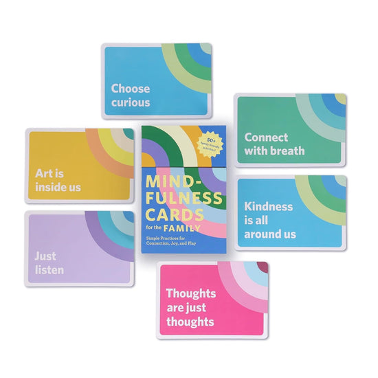 card set - mindfulness for the family by chronicle books