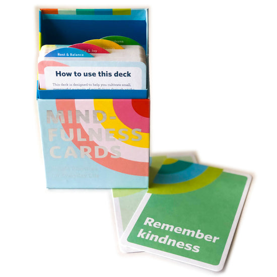 boxed cards - mindfulness by chronicle books