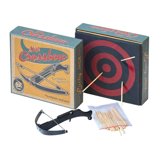 mini crossbow - toothpick shooter by lucky jack