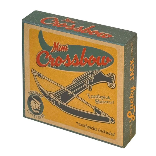 mini crossbow - toothpick shooter by lucky jack