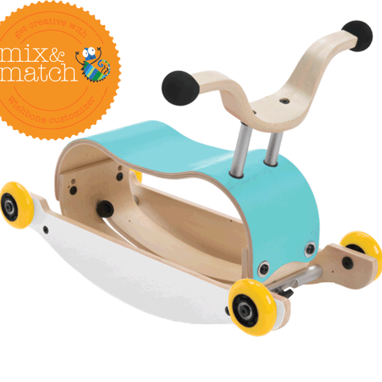 toy - walker + scooter - mini-flip - mix + match by wishbone design studio