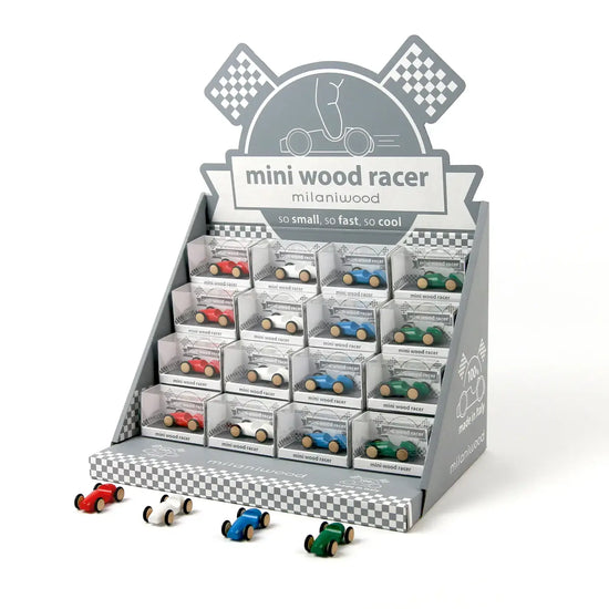 toy - mini wood racers by beyond 123