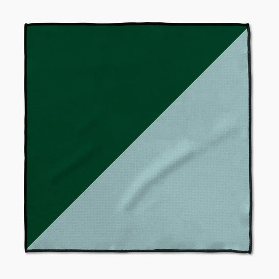 paw towel - microfiber - minted oasis green/turquoise by geometry house