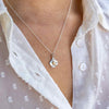 necklace - mixed metal - fried egg by nina designs
