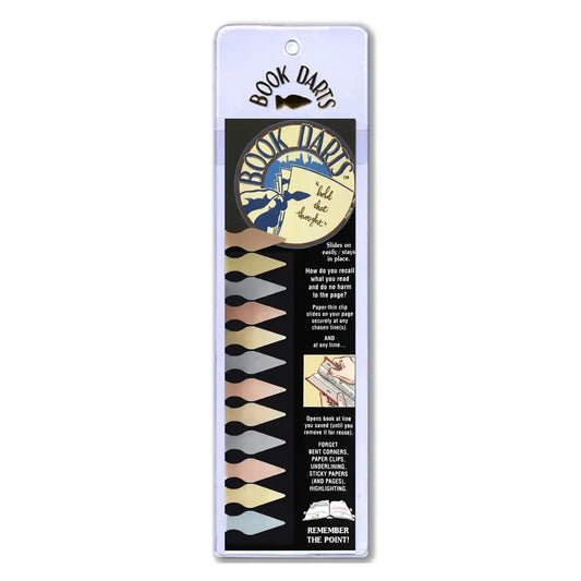 book darts - mixed metal sleeve - 18-pack by book darts