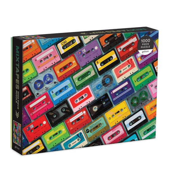 puzzle - 1000-piece - mixtapes by chronicle books