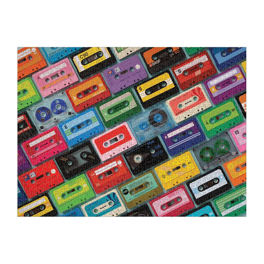 puzzle - 1000-piece - mixtapes by chronicle books