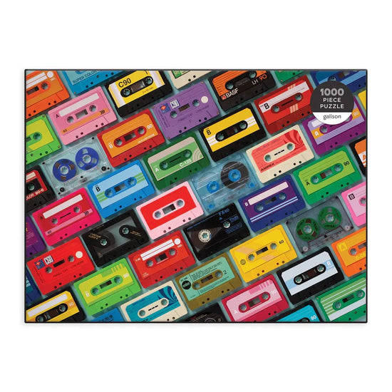 puzzle - 1000-piece - mixtapes by chronicle books