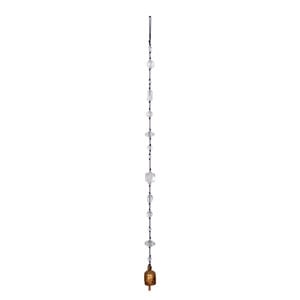 chime - glass beads - clear vision by moksha imports