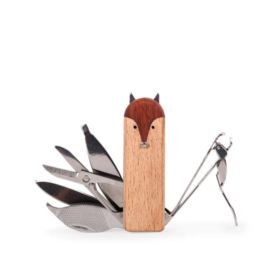 tool - manicure set - fox by kikkerland