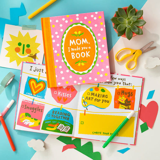 book - mom, i made you a book by compendium