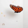 mobile - flying monarch butterfly by tulia's artisan gallery