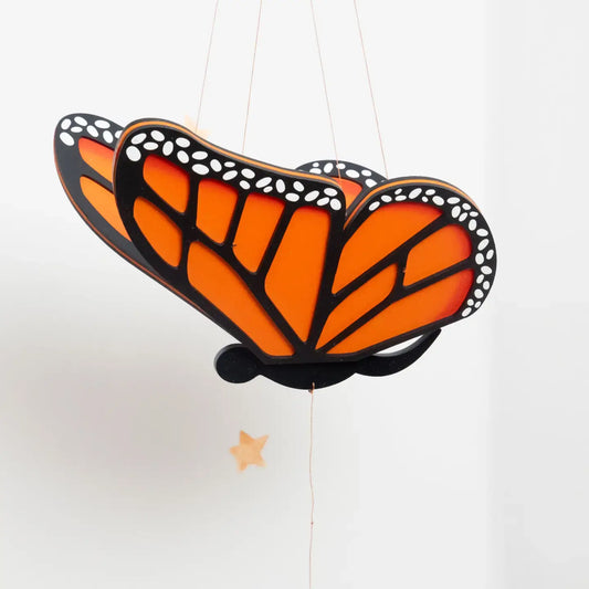 mobile - flying monarch butterfly by tulia's artisan gallery