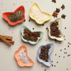 pinch bowl - butterfly-shaped - single (assorted) by now designs