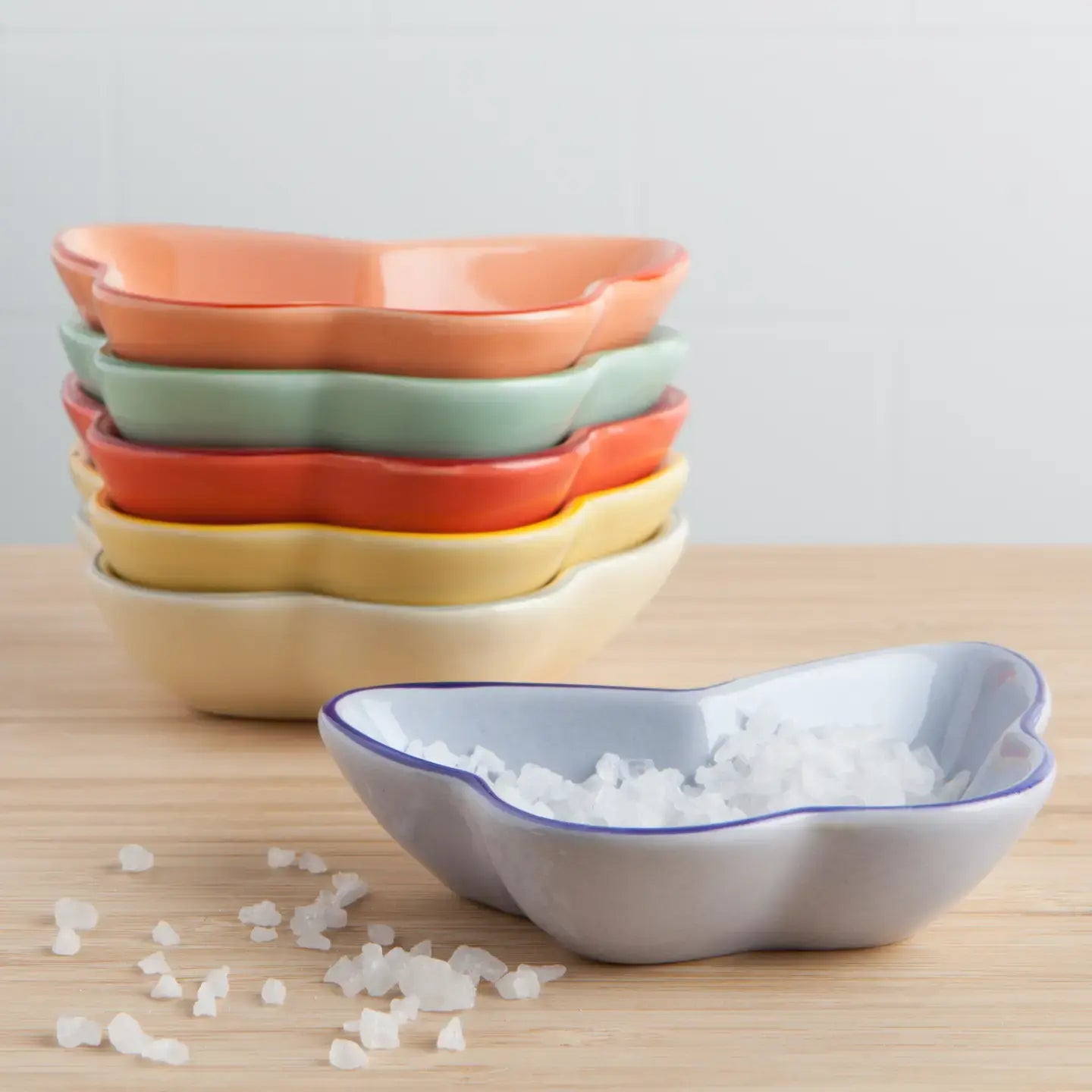 pinch bowl - butterfly-shaped - single (assorted) by now designs
