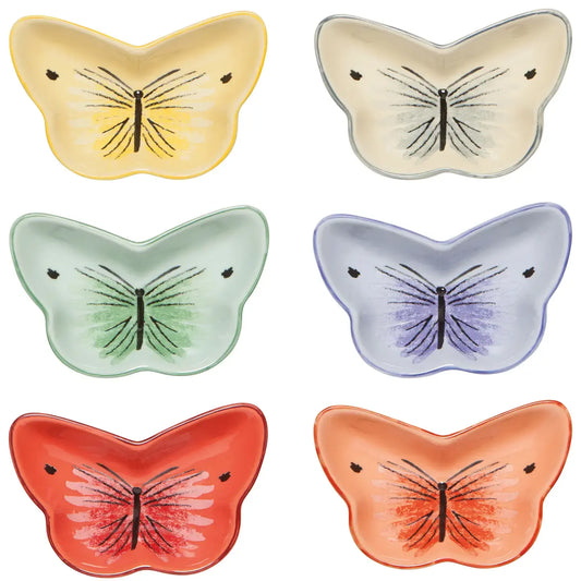 pinch bowl - butterfly-shaped - single (assorted) by now designs