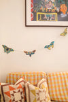 garland - recycled cotton paper - moths by east end press