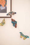 garland - recycled cotton paper - moths by east end press