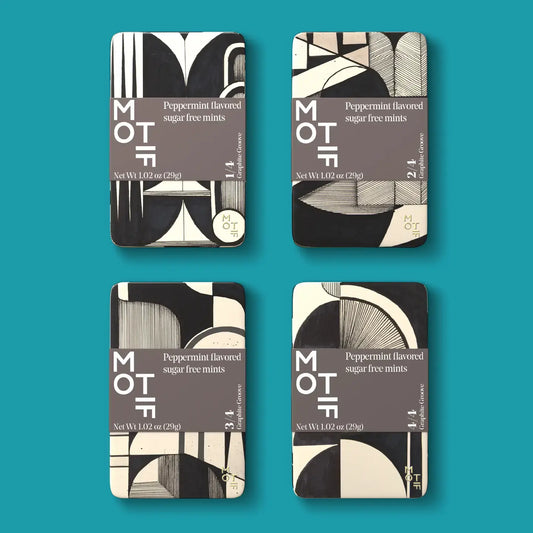 candy - mints tin - graphite grove by motif