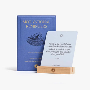 card set - motivational reminders - mindful life quotes by intelligent change