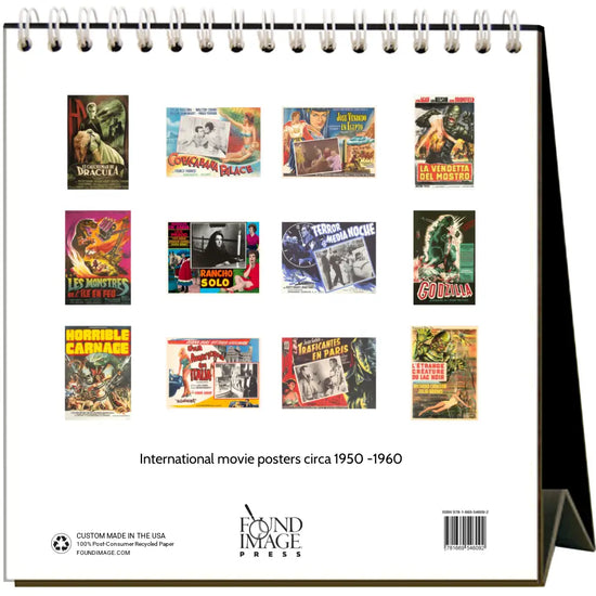 desk easel calendar - 2026 - found image by found image