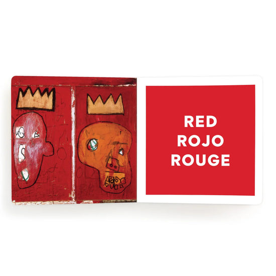 board book - basquiat colors by chronicle books