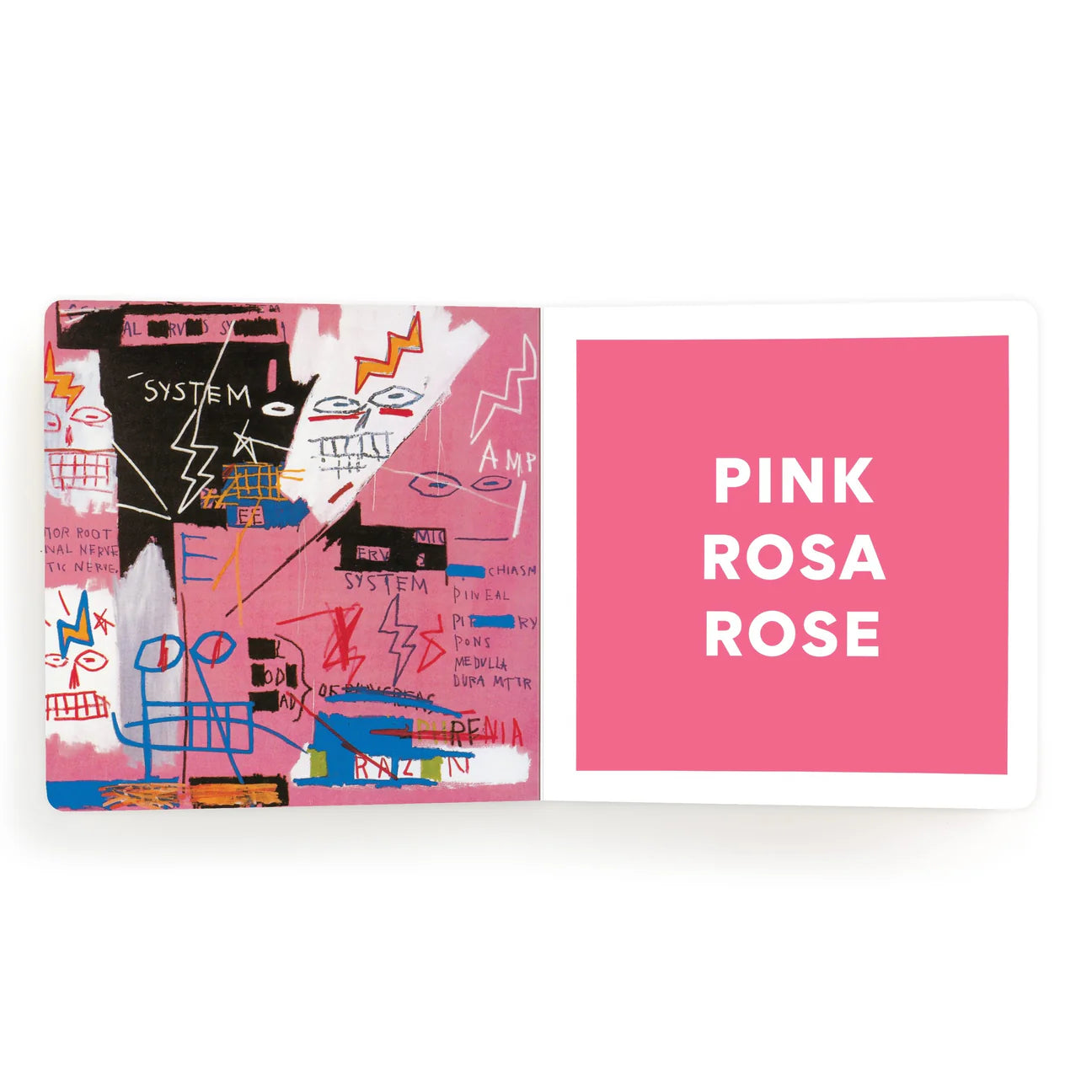board book - basquiat colors by chronicle books