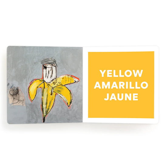 board book - basquiat colors by chronicle books