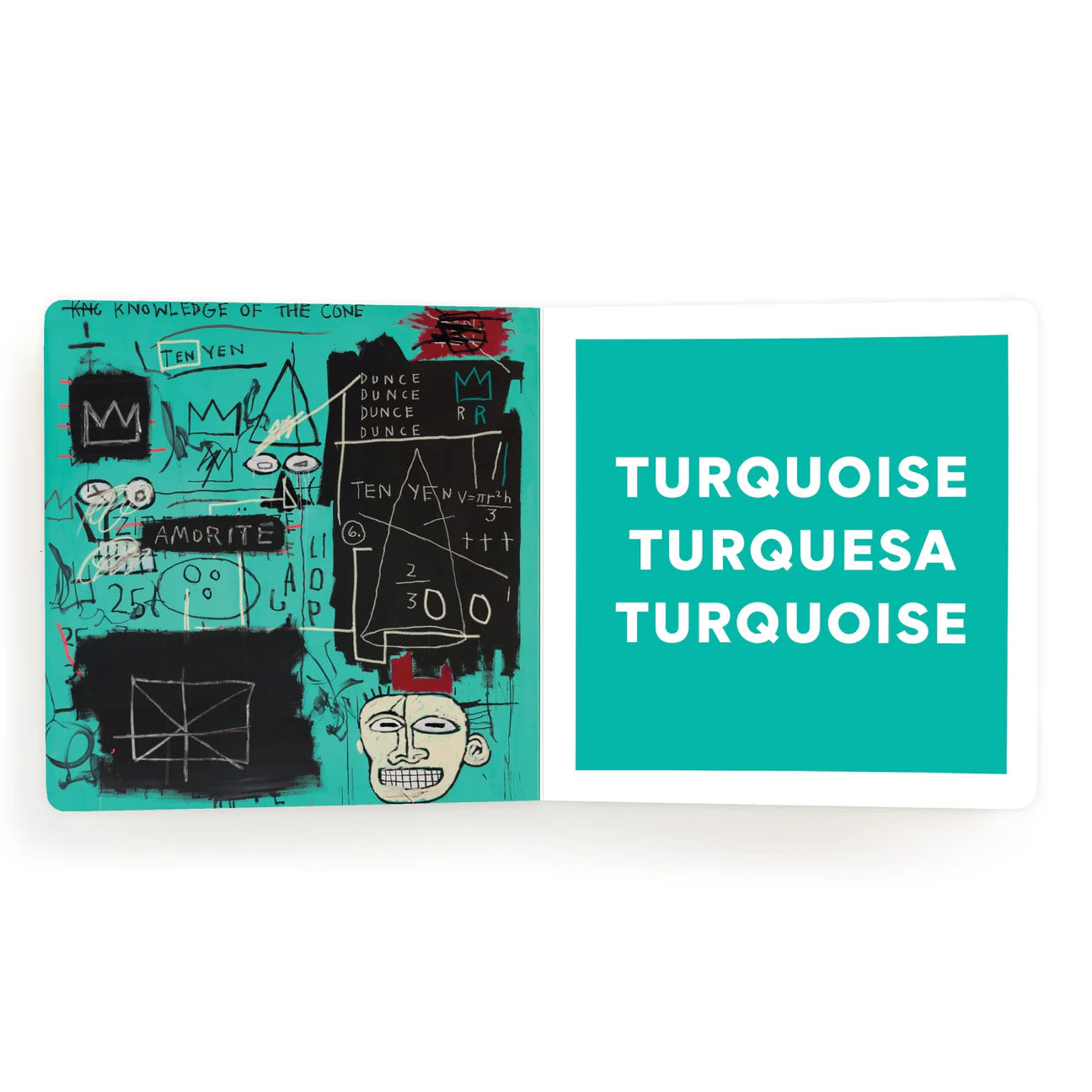 board book - basquiat colors by chronicle books
