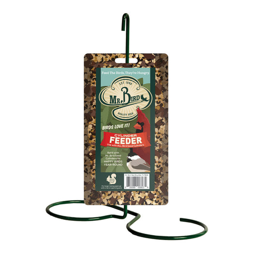 bird seed feeder - cylinder by mr. bird