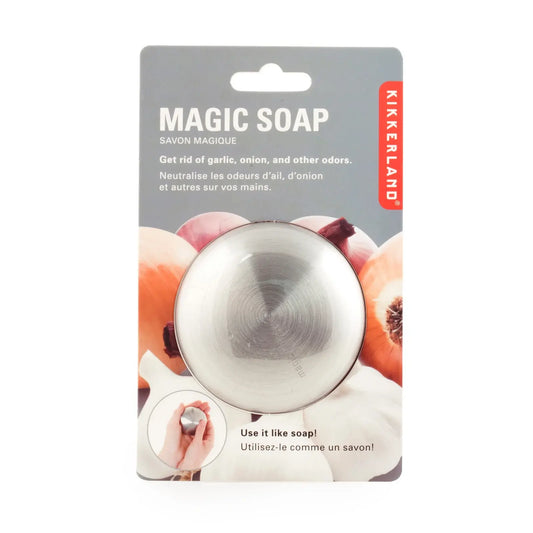 tool - stainless steel bar - magic soap by kikkerland