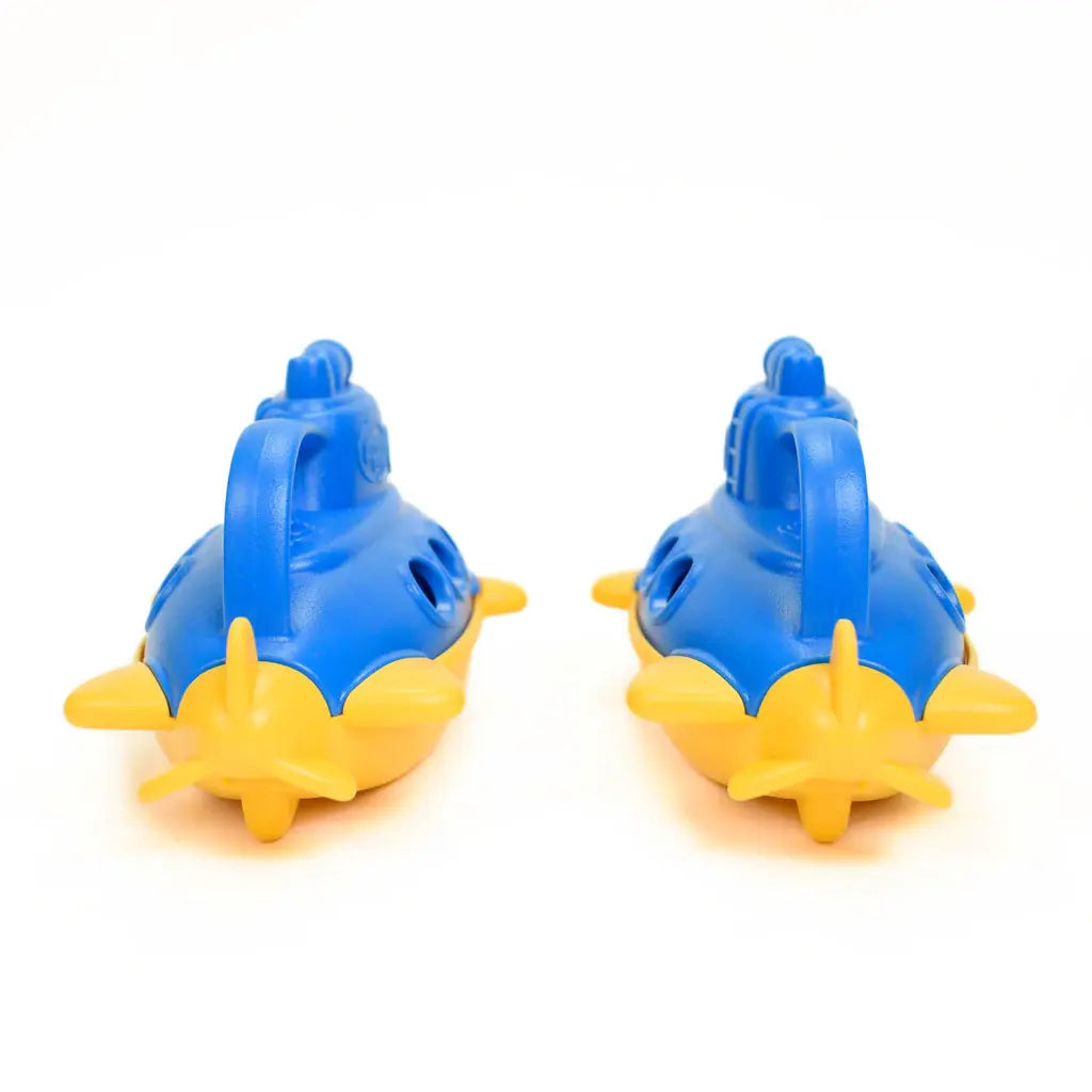 toy - bubbling submarine - 2-pack by green toys