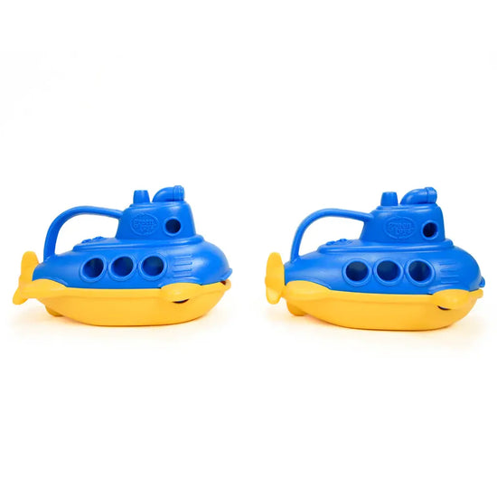 toy - bubbling submarine - 2-pack by green toys