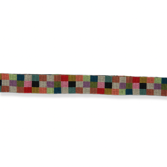 hat band - checkered by ink + alloy