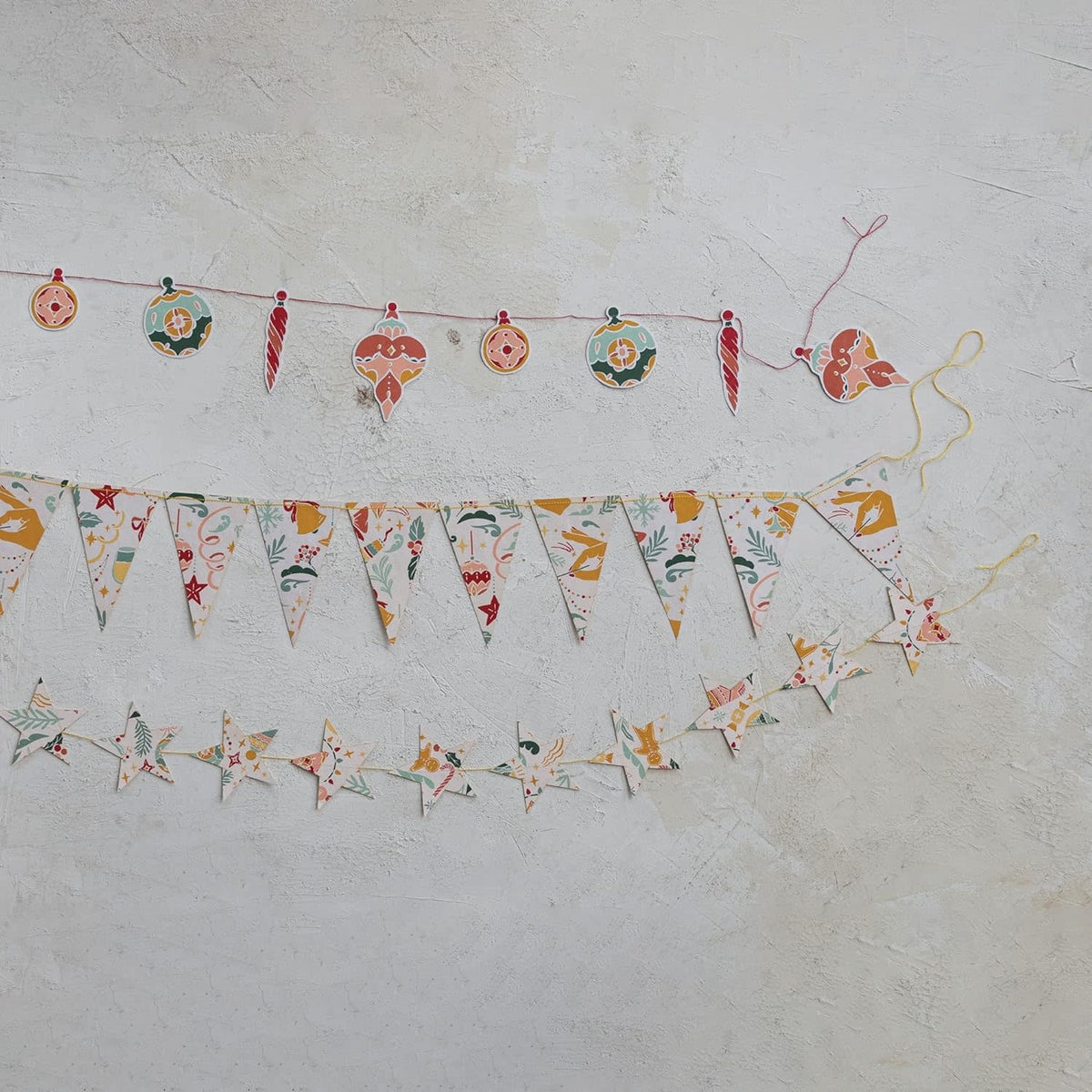 garland - paper ornaments by creative co-op