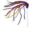 cat toy - multi-strand teaser - rainbow by karma cat/distinctly himalayan