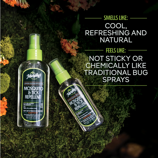 repellent spray - mosquito & tick - lemon eucalyptus oil by murphy's naturals