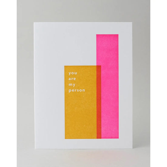 card - love - my person by meshwork press