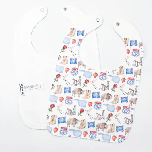 Baby Bib | Oklahoma Icons