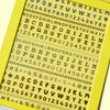 stickers - nail art - abcs by deco beauty