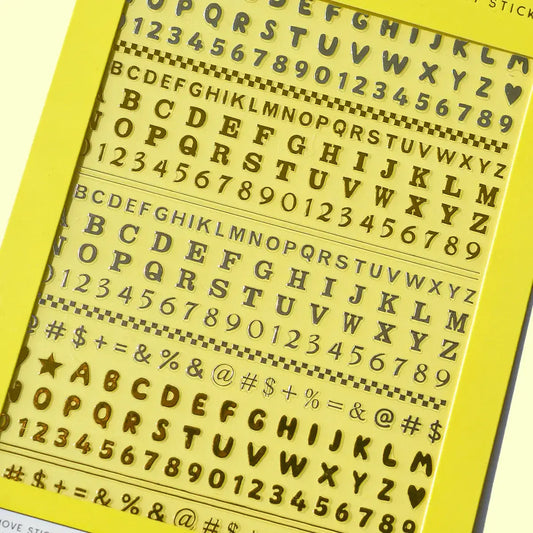 stickers - nail art - abcs by deco beauty