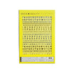 stickers - nail art - abcs by deco beauty