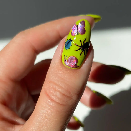 stickers - nail art - bug buddies by deco beauty