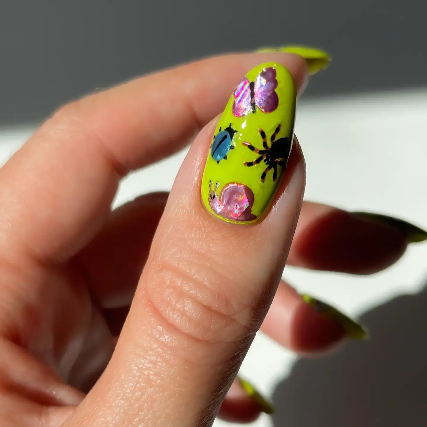 stickers - nail art - bug buddies by deco beauty