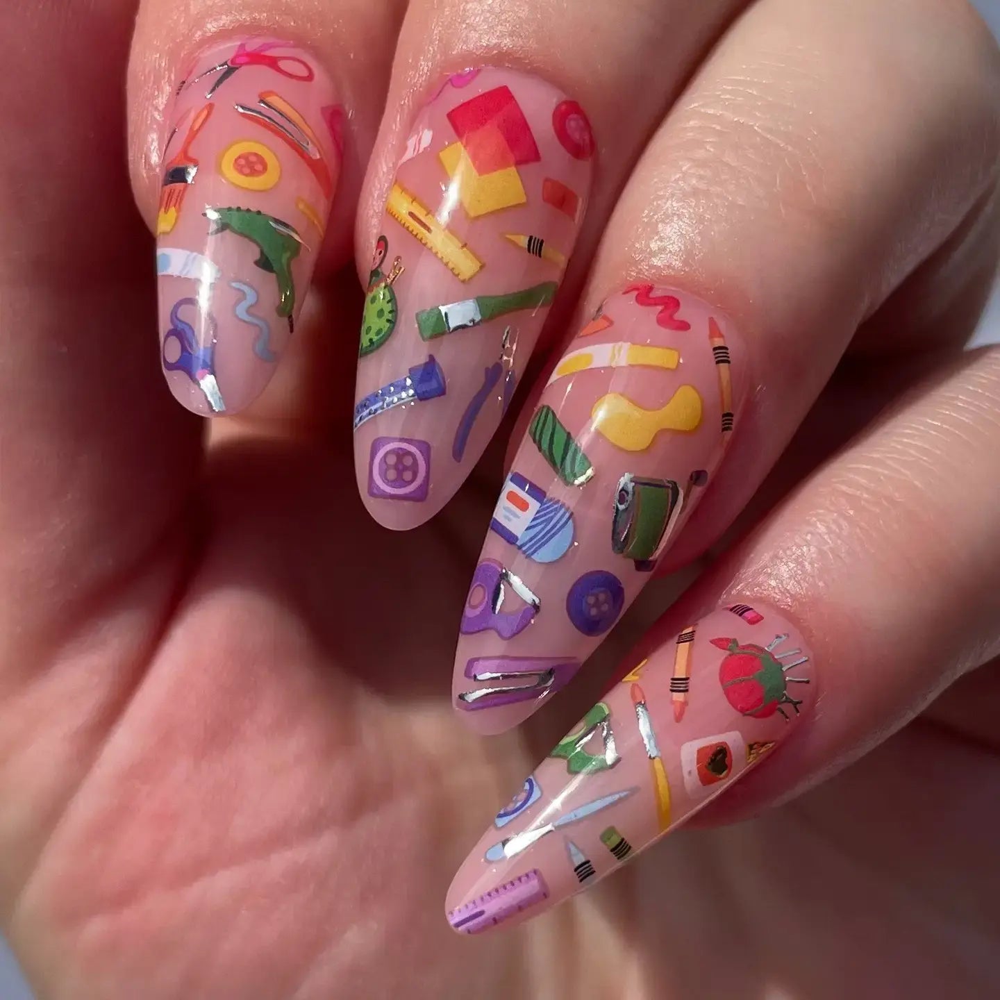 stickers - nail art - craft room by deco beauty