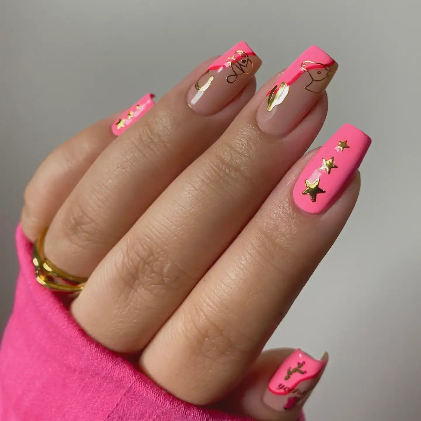 stickers - nail art - howdy by deco beauty