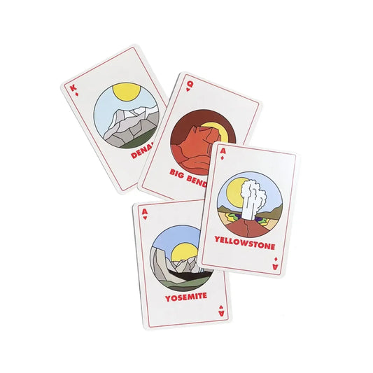 playing cards - national park by parks project