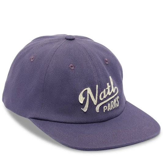 hat - national parks applique - purple by the landmark project